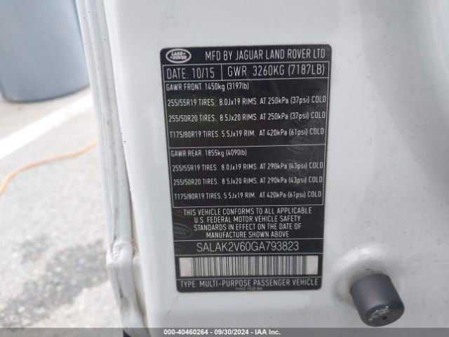 SALAK2V60GA793823 Land Rover LR4