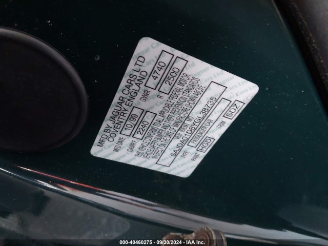 2000 JAGUAR S-TYPE SAJDA01D8YGL38735 Photo 8