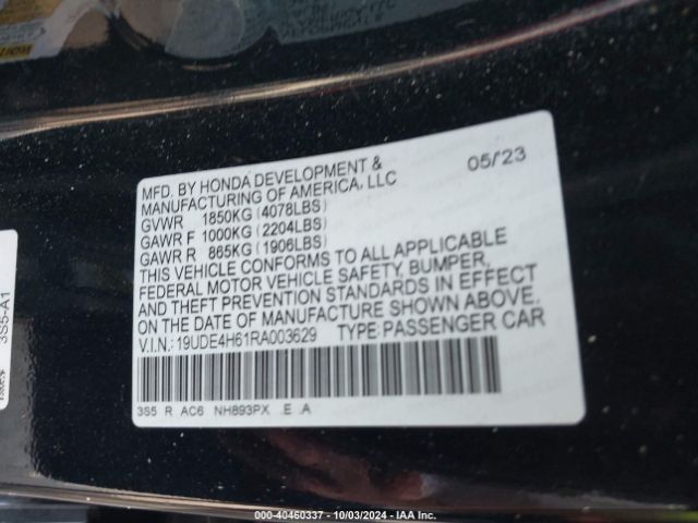 19UDE4H61RA003629 Acura Integra A-spec W/ Technology