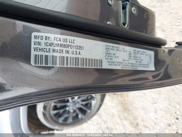 1C4PJMMB0PD112251 Jeep Cherokee Altitude Lux 4x4