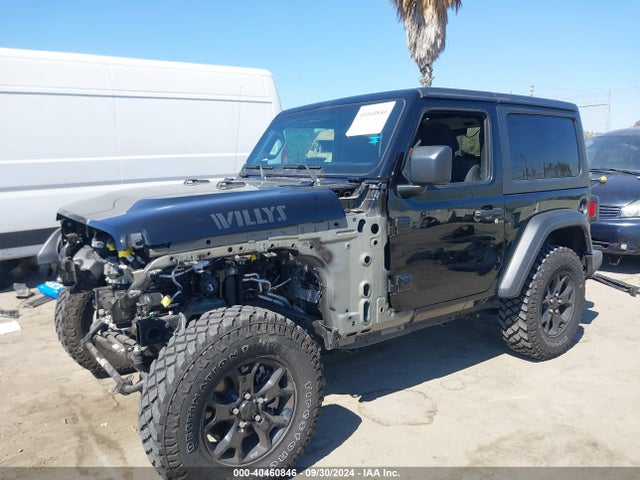 Jeep Wrangler Willys 4x4 2021 1C4HJXAGXMW646489 Image 2