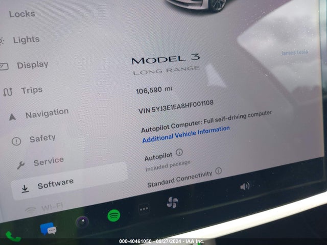 2017 TESLA MODEL 3 5YJ3E1EA8HF001108 Photo 6