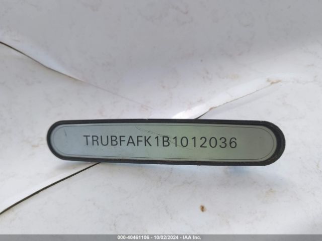 2011 AUDI TT TRUBFAFK1B1012036 Photo 8