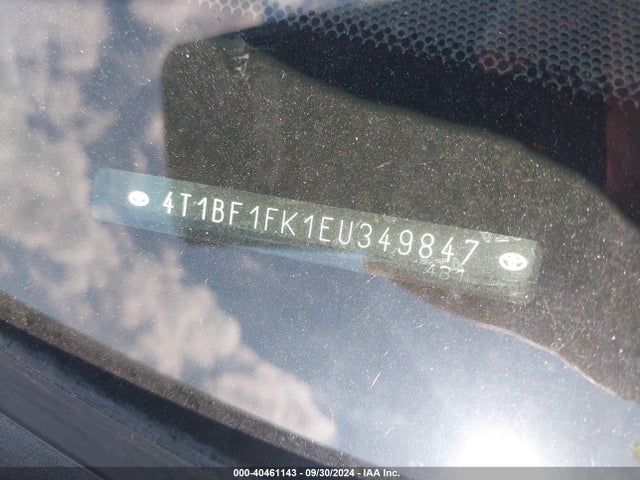 Toyota CAMRY SE 2014 4T1BF1FK1EU349847 Image 9