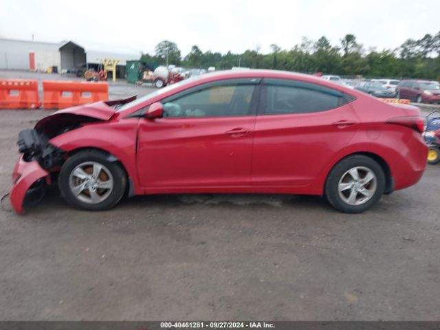 KMHDH4AE5FU416151 Hyundai ELANTRA SE