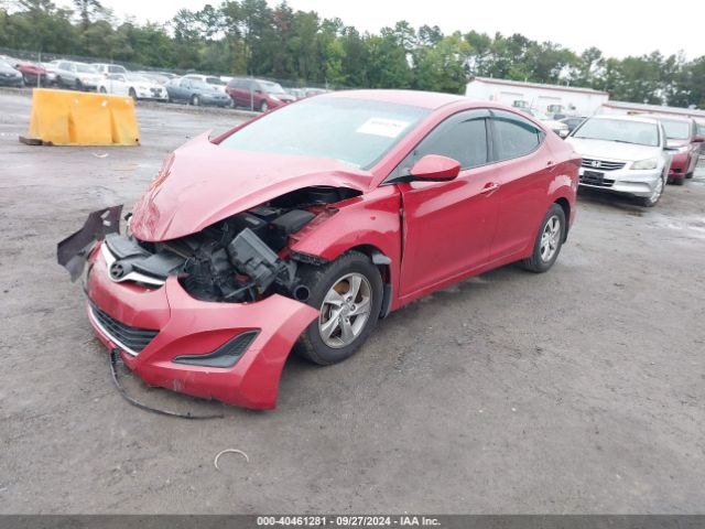 KMHDH4AE5FU416151 Hyundai ELANTRA SE