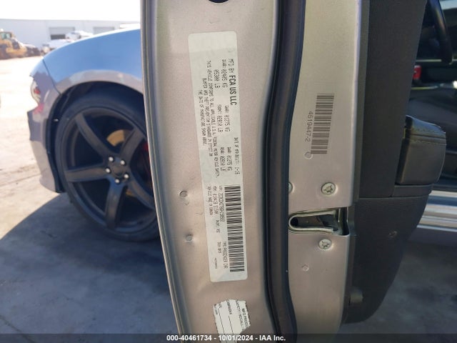 2C3CDXCT8GH158922 Dodge CHARGER R/T