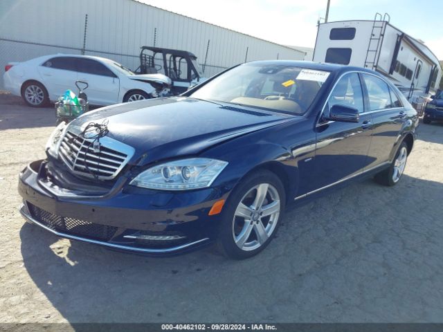 2012 MERCEDES-BENZ S 550 WDDNG7DB2CA469925 Photo 1