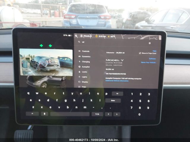 7SAYGDEE4PA170738 Tesla Model Y Awd/long Range Dual Motor All-wheel Drive