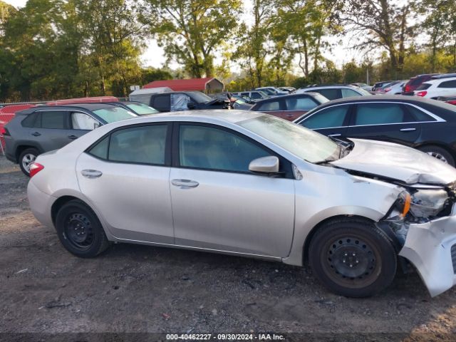 2T1BURHE6GC553284 Toyota COROLLA LE