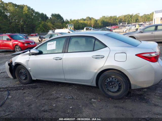 2T1BURHE6GC553284 Toyota COROLLA LE