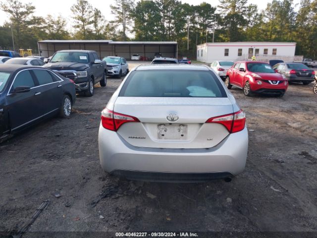 2T1BURHE6GC553284 Toyota COROLLA LE