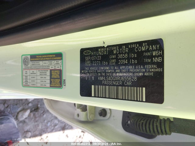 Hyundai ELANTRA SEL 2024 KMHLS4DGXRU655628 Image 9