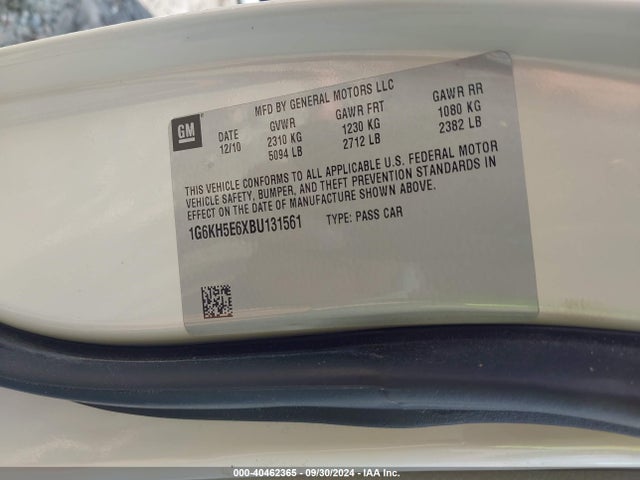 2011 CADILLAC DTS 1G6KH5E6XBU131561 Photo 8
