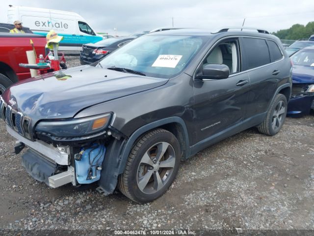 1C4PJLDX6KD190595 Jeep Cherokee Limited Fwd
