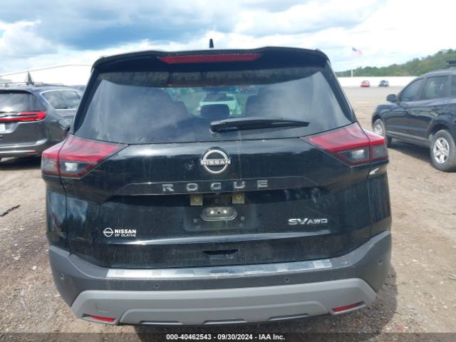 JN8BT3BBXPW490619 Nissan Rogue Sv Intelligent Awd