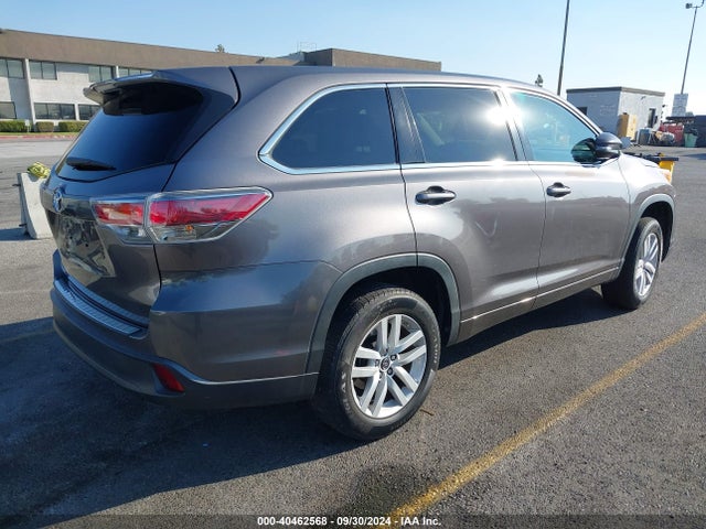 Toyota Highlander Le 2016 5TDZARFH6GS019939 Image 4