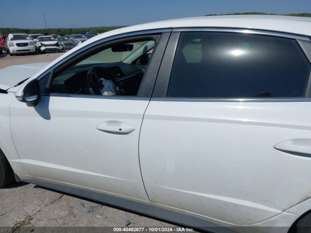 KMHL24JJ4PA062720 Hyundai Sonata Hybrid Blue