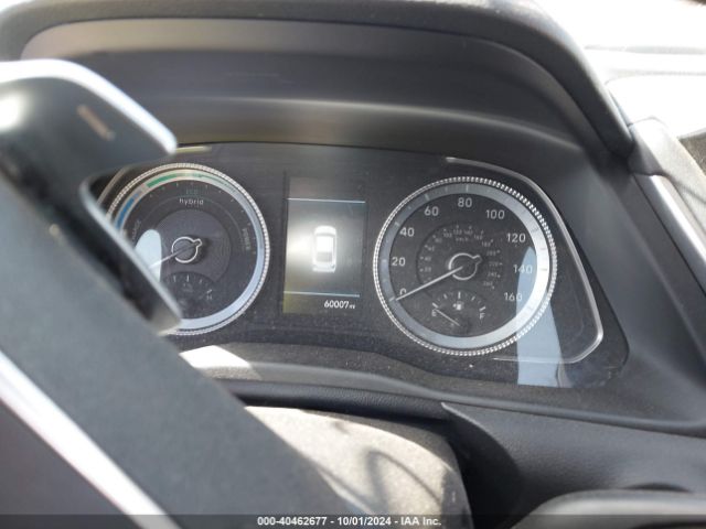 KMHL24JJ4PA062720 Hyundai Sonata Hybrid Blue