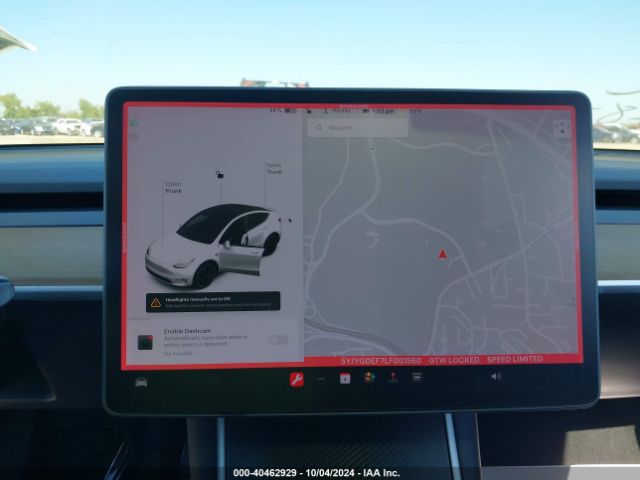 5YJYGDEF7LF001560 Tesla Model Y Long Range Dual Motor All-wheel Drive/performance Dual Motor All-wheel Drive