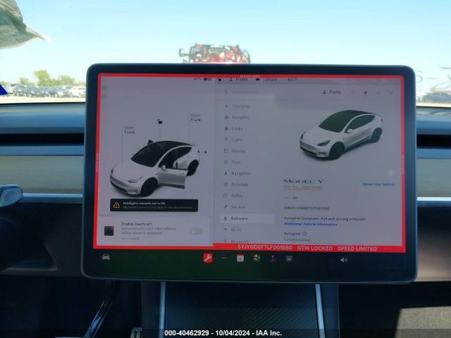 5YJYGDEF7LF001560 Tesla Model Y Long Range Dual Motor All-wheel Drive/performance Dual Motor All-wheel Drive