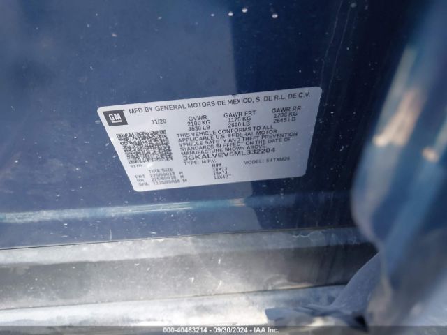 3GKALVEV5ML332204 GMC Terrain Awd Slt