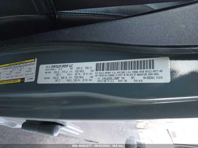 1C4BJWEG0EL128887 Jeep Wrangler Unlimited Sahara