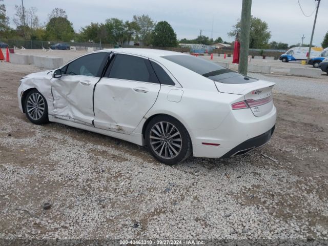 3LN6L5KU9HR611537 Lincoln Mkz Hybrid Premiere