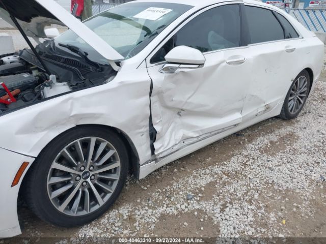 3LN6L5KU9HR611537 Lincoln Mkz Hybrid Premiere