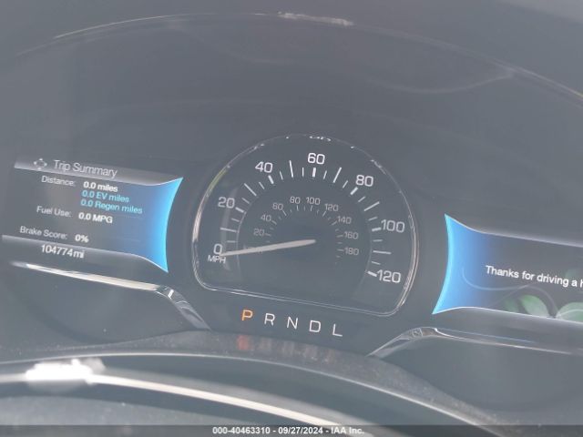 3LN6L5KU9HR611537 Lincoln Mkz Hybrid Premiere