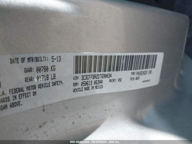 2013 FIAT 500 3C3CFFBR2DT690034 Photo 8