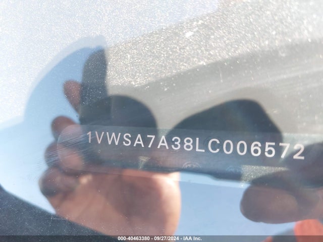 1VWSA7A38LC006572 Volkswagen Passat 2.0t Se