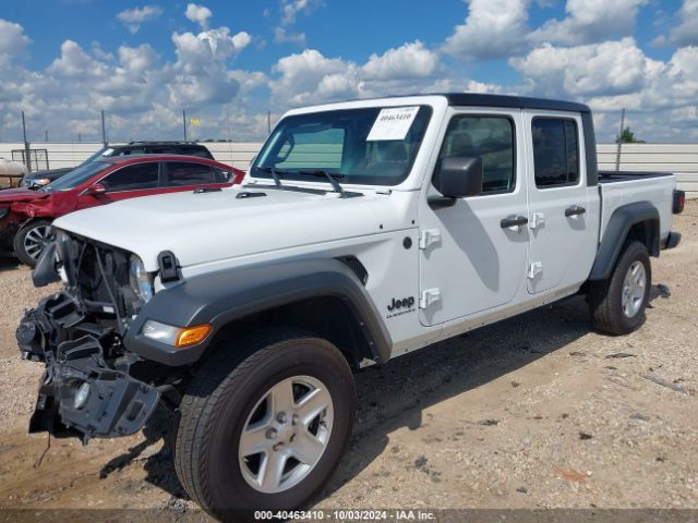 1C6HJTAG7PL520760 Jeep Gladiator Sport S 4x4