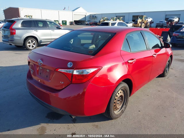 Toyota COROLLA LE 2015 5YFBURHE4FP311480 Image 4