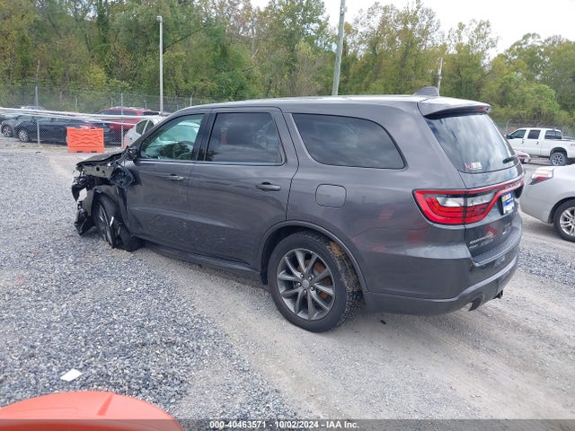 1C4RDJDGXHC719291 Dodge Durango Gt Awd