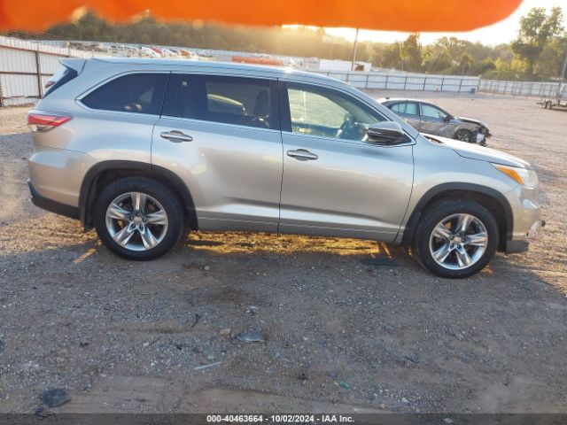 5TDDKRFH5ES064245 Toyota Highlander Limited V6