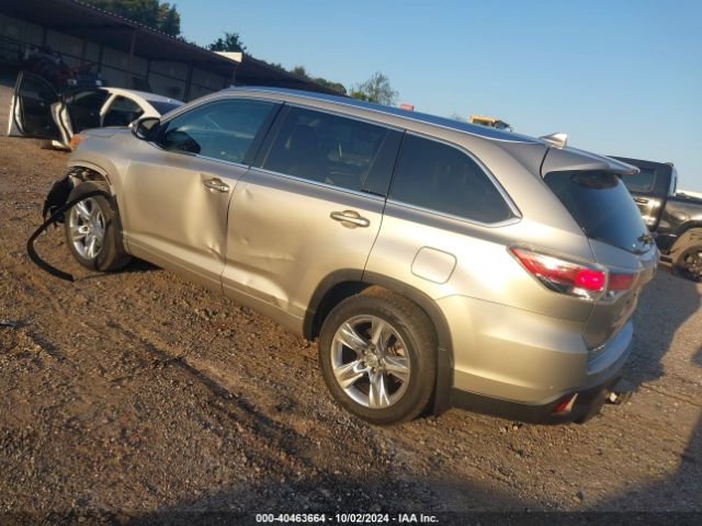 5TDDKRFH5ES064245 Toyota Highlander Limited V6