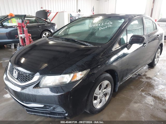 Honda Civic Lx 2014 2HGFB2F57EH500146 Image 2