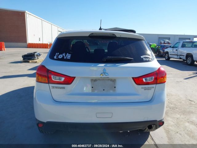 4A4AP3AU6FE062395 Mitsubishi Outlander Sport Es