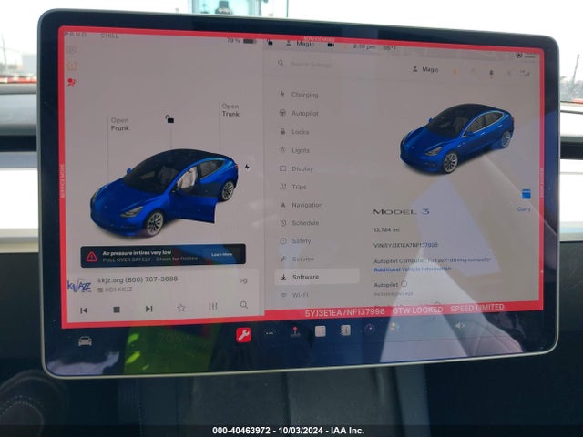 Tesla MODEL 3 2022 5YJ3E1EA7NF137998 Image 18