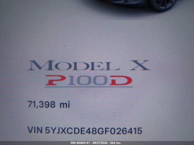 2016 TESLA MODEL X 5YJXCDE48GF026415 Photo 6