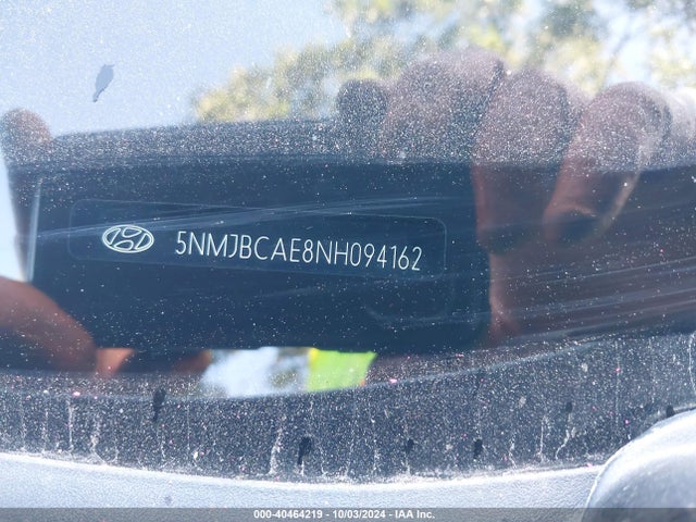 Hyundai TUCSON SEL 2022 5NMJBCAE8NH094162 Image 9