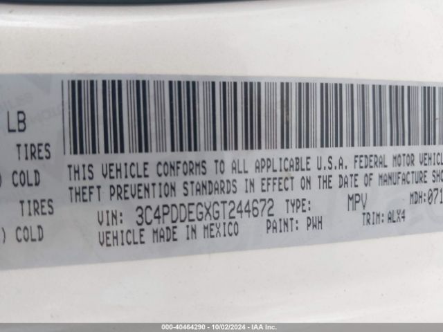 3C4PDDEGXGT244672 Dodge Journey R/t