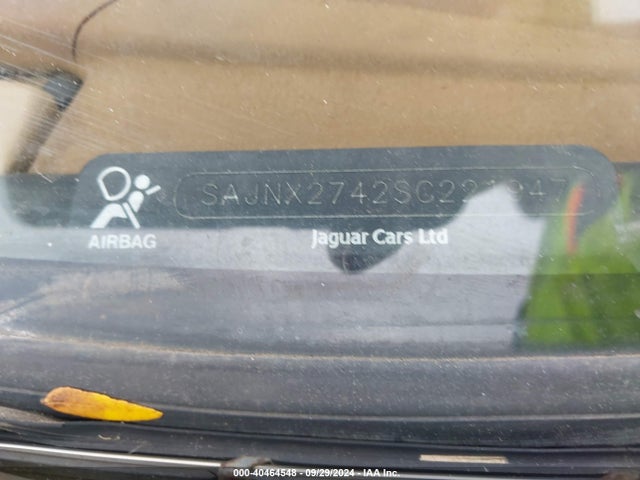 1995 JAGUAR XJS SAJNX2742SC221947 Photo 8