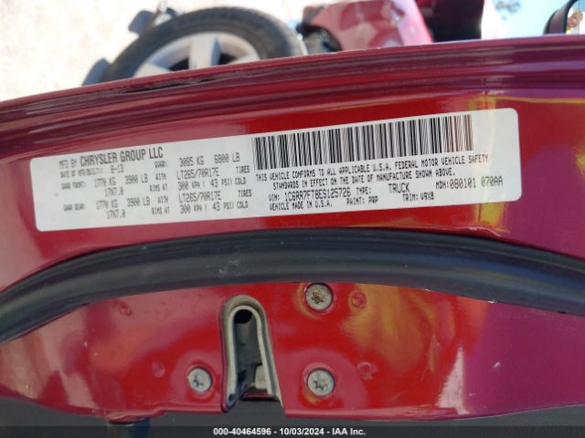 1C6RR7FT8ES125726 RAM 1500 Tradesman