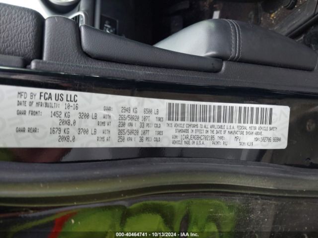 1C4RJEAG8HC702185 Jeep Grand Cherokee Altitude 4x2