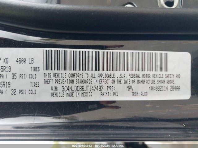 Jeep Compass Limited 4x4 2018 3C4NJDCB6JT147497 Image 9