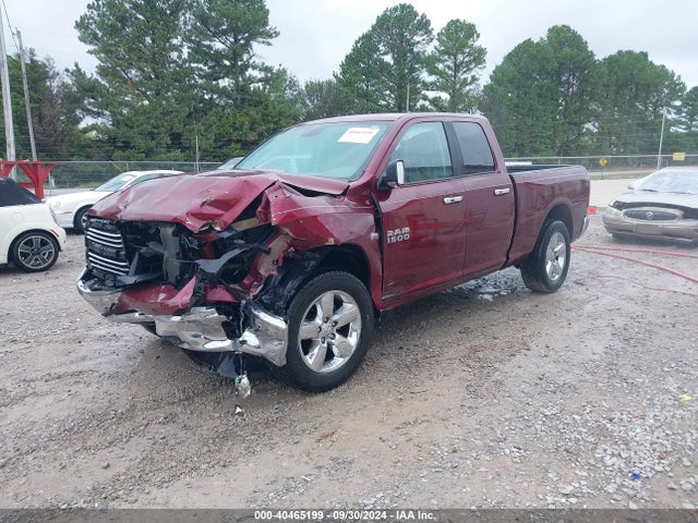 1C6RR7GT6JS103863 RAM 1500 Big Horn  4x4 6'4 Box