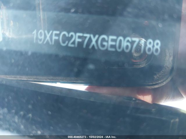 19XFC2F7XGE067188 Honda CIVIC EX