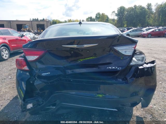 1C3CCCEG2FN668751 Chrysler 200 C